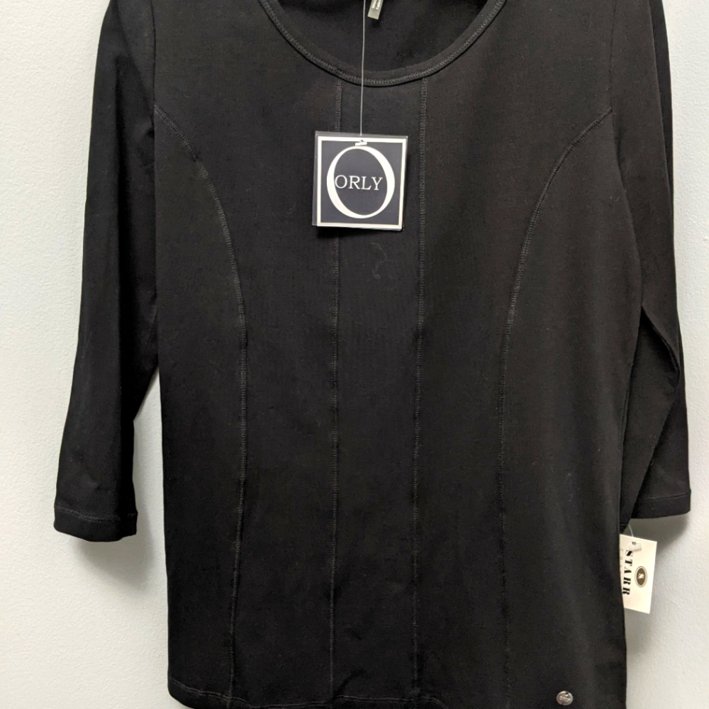 NWT Orly Top Size M.  Comfortable feel!  Great Quality Cotton.